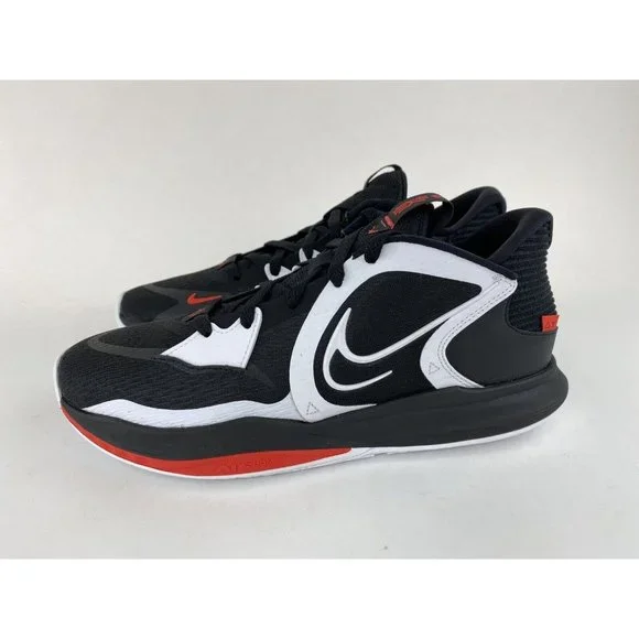 Nike Kyrie Low 5 Bred Men's Basketball Shoes Sneakers White Dominoes DJ6012 001 - Picture 10 of 12